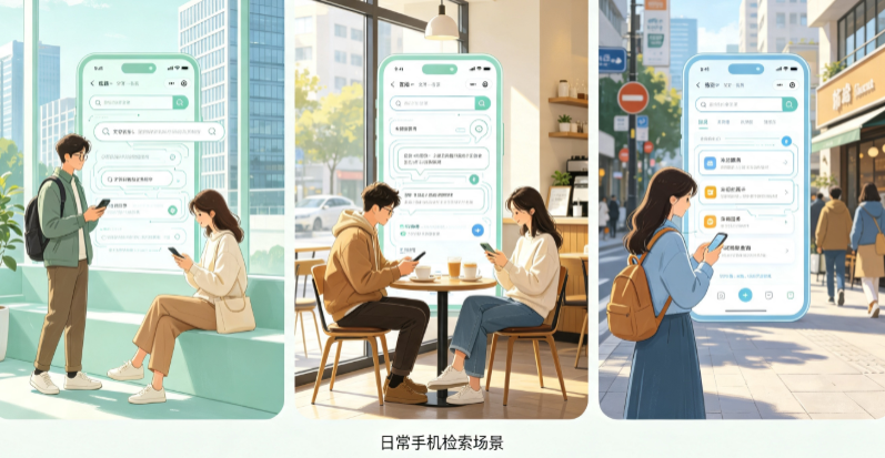 嘉陵区普通人日常手机使用场景拆解：GEO 与 AI 优化如何改变信息检索体验